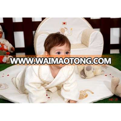 GOTS Certified Organic Cotton Bathrobes for Baby and Children